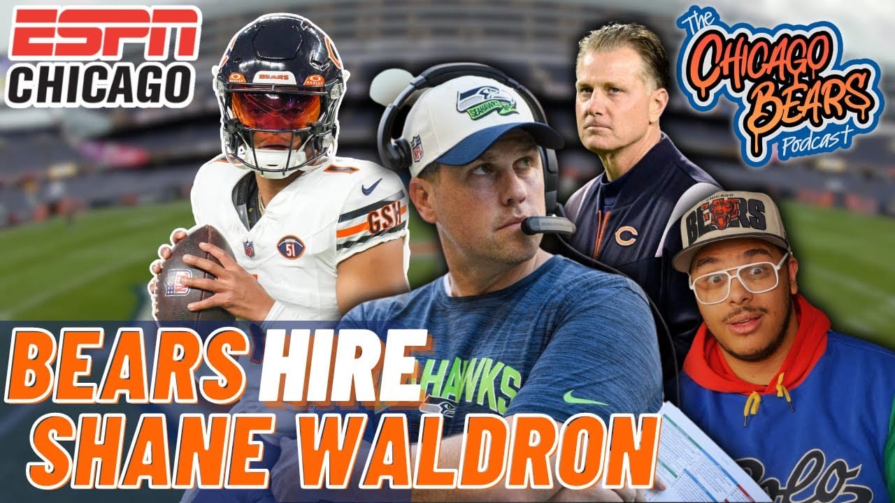 “Chicago Bears’ Ultimate Playmaker: Meet the Dynamic New OC, Shane Waldron!”