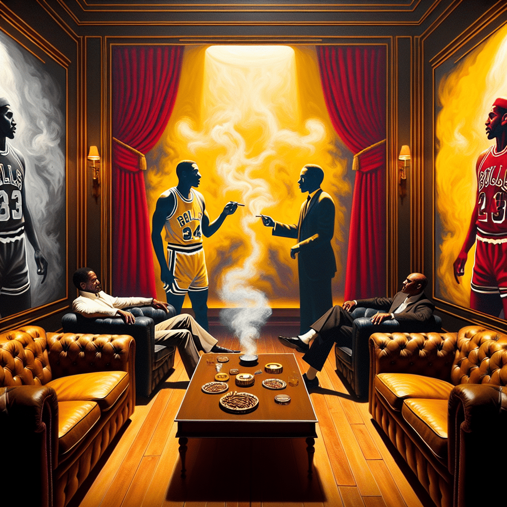 Former coach Phil Jackson reveals the secret cigar room meeting between Kobe Bryant and Michael Jordan, showcasing Bryant's legendary confidence and their mutual admiration.