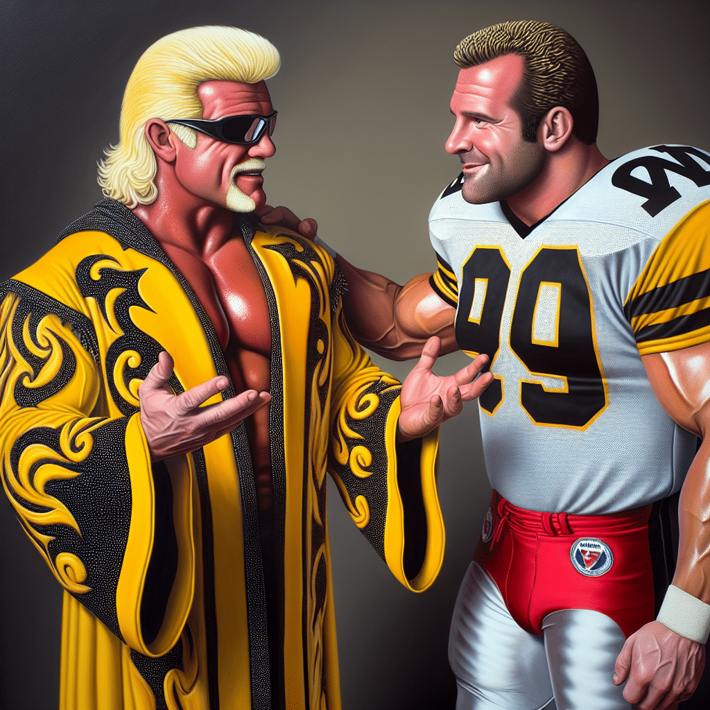 Ric Flair opens up about his friendship with Steve 'Mongo' McMichael, calling him a true friend and supporting his potential induction into the Pro Football Hall of Fame.
