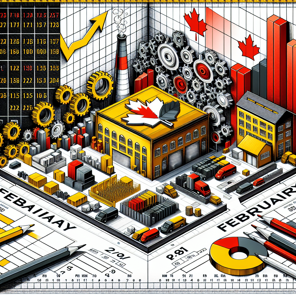 Manufacturing downturn slows in Canada as S&P Global PMI rises to 49.7 in February from 48.3, hinting at sector stabilization and job growth.