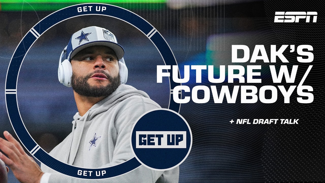 “Mystery, Speculation and Intuition: J.J. McCarthy’s Possible Move to Minnesota + Dak Prescott’s Uncertain Future with the Cowboys | Get Up”