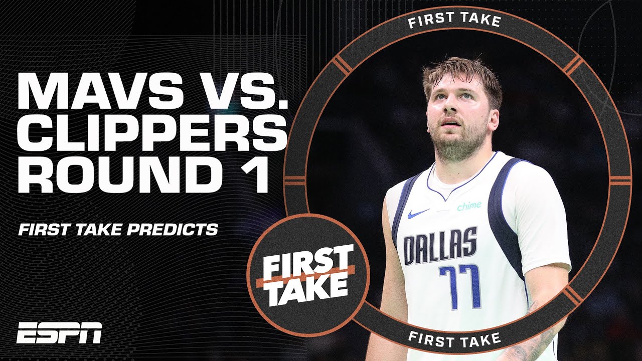 “Mavericks vs. Clippers: The Ultimate RHYTHM Battle | First Take Playoff Preview”