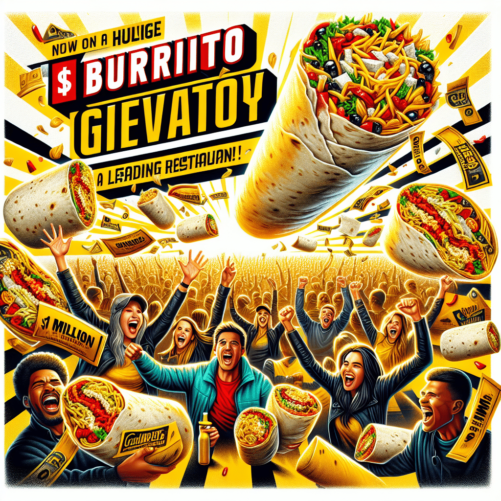 Chipotle Mexican Grill stashes $1 million in free burritos in Burrito Vault game for National Burrito Day hype on NYSE:CMG.