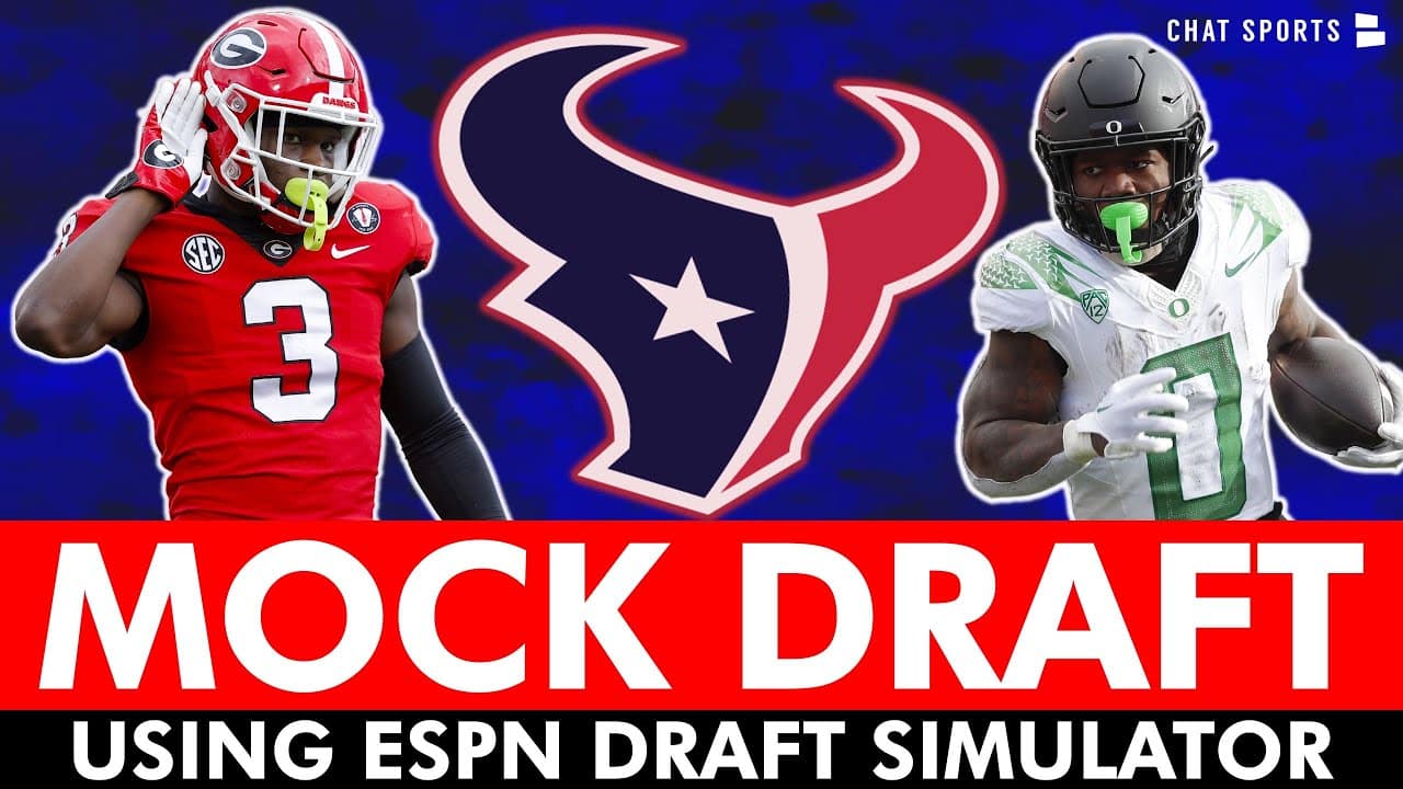 “Unlocking the Perfect Houston Texans Draft Strategy | Featuring Kamari Lassiter & Bucky Irving”