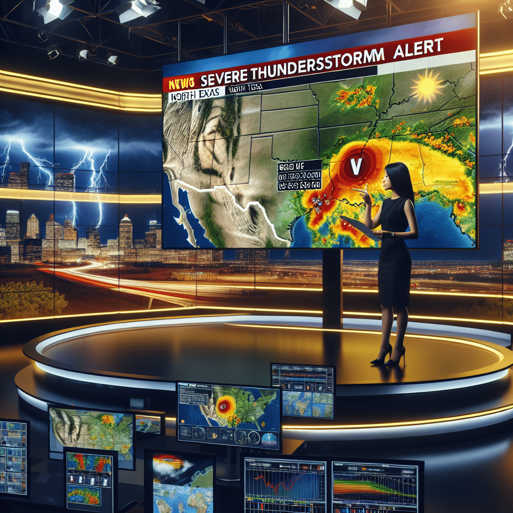 Dallas faces severe thunderstorm risk. Forecasters warn North Texas of heavy rain, hail, and strong winds. Stay informed and prepared as dangerous weather hits.