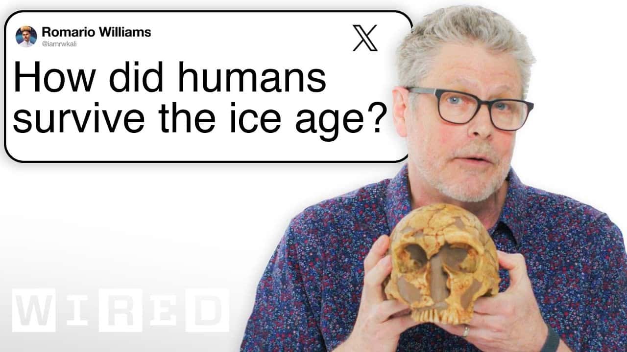 “Unleashing the Stone Age: A Paleoanthropologist on Twitter Q&A | Tech Support Video | WIRED”