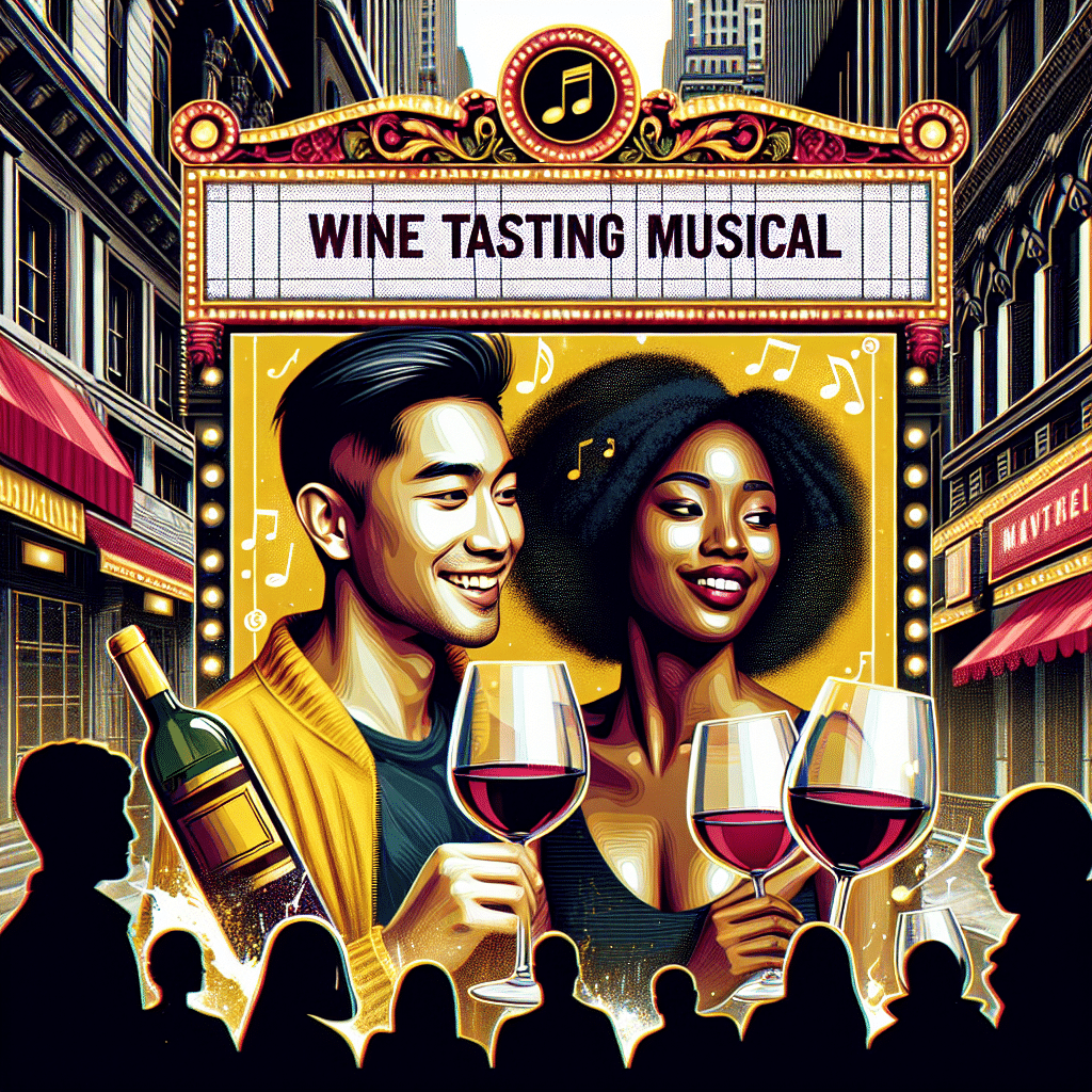 Chatham creators debut Winesday musical off-Broadway at The Theater Center. Musical theater meets wine tasting in this unique theatrical experience.🍷🎭