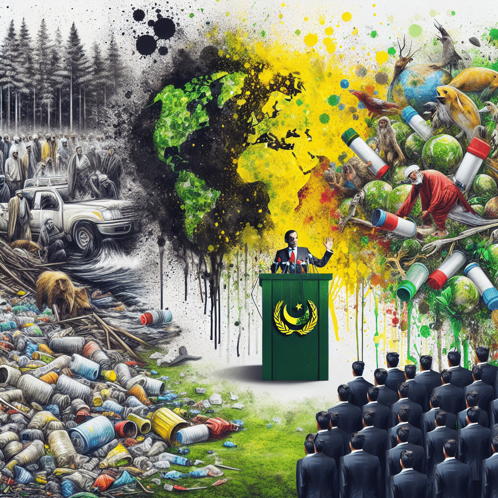 Pakistan's PM Shehbaz Sharif urges global eco-consciousness on Earth Day, addressing the nation's alarming plastic pollution crisis of 3.3 million tonnes annually.