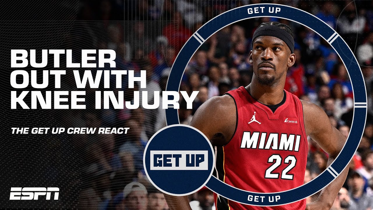 “Devastating Blow: Jimmy Butler Ruled OUT for WEEKS with MCL Injury | Get Up Reacts”